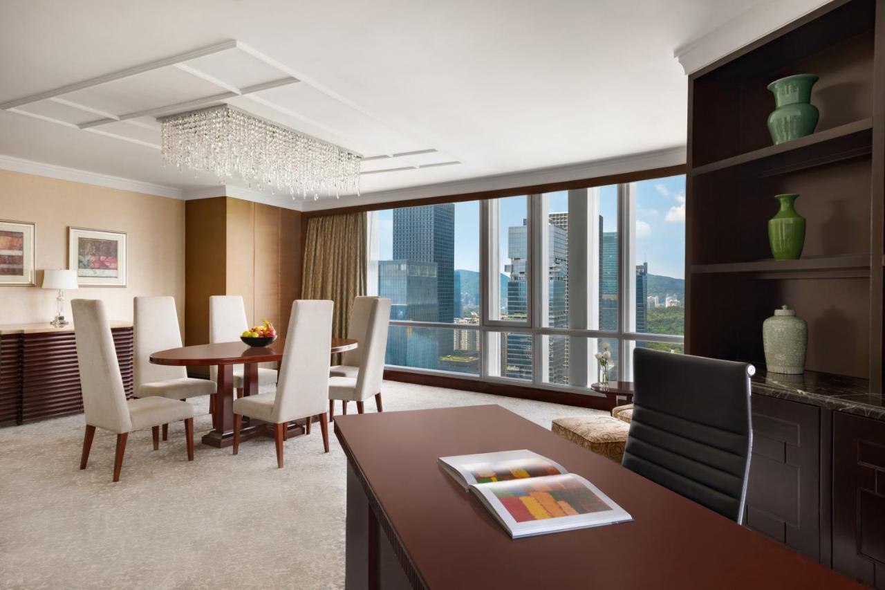 Futian Shangri-La, Shenzhen,Near To Shenzhen Convention&Exhibition Centre, Futian Railway Station Екстериор снимка