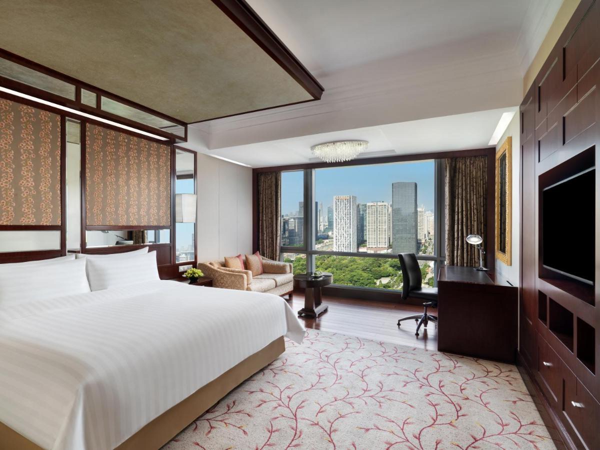 Futian Shangri-La, Shenzhen,Near To Shenzhen Convention&Exhibition Centre, Futian Railway Station Екстериор снимка
