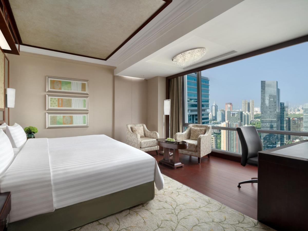 Futian Shangri-La, Shenzhen,Near To Shenzhen Convention&Exhibition Centre, Futian Railway Station Екстериор снимка