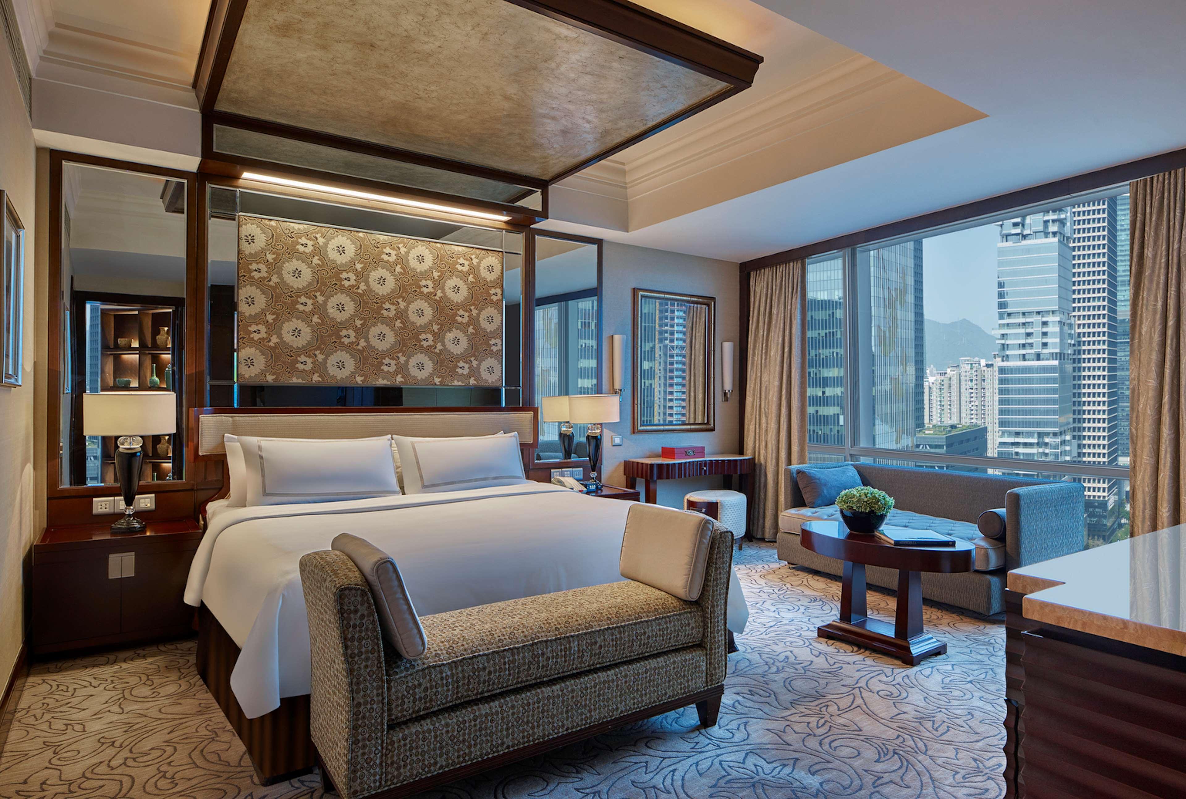 Futian Shangri-La, Shenzhen,Near To Shenzhen Convention&Exhibition Centre, Futian Railway Station Екстериор снимка