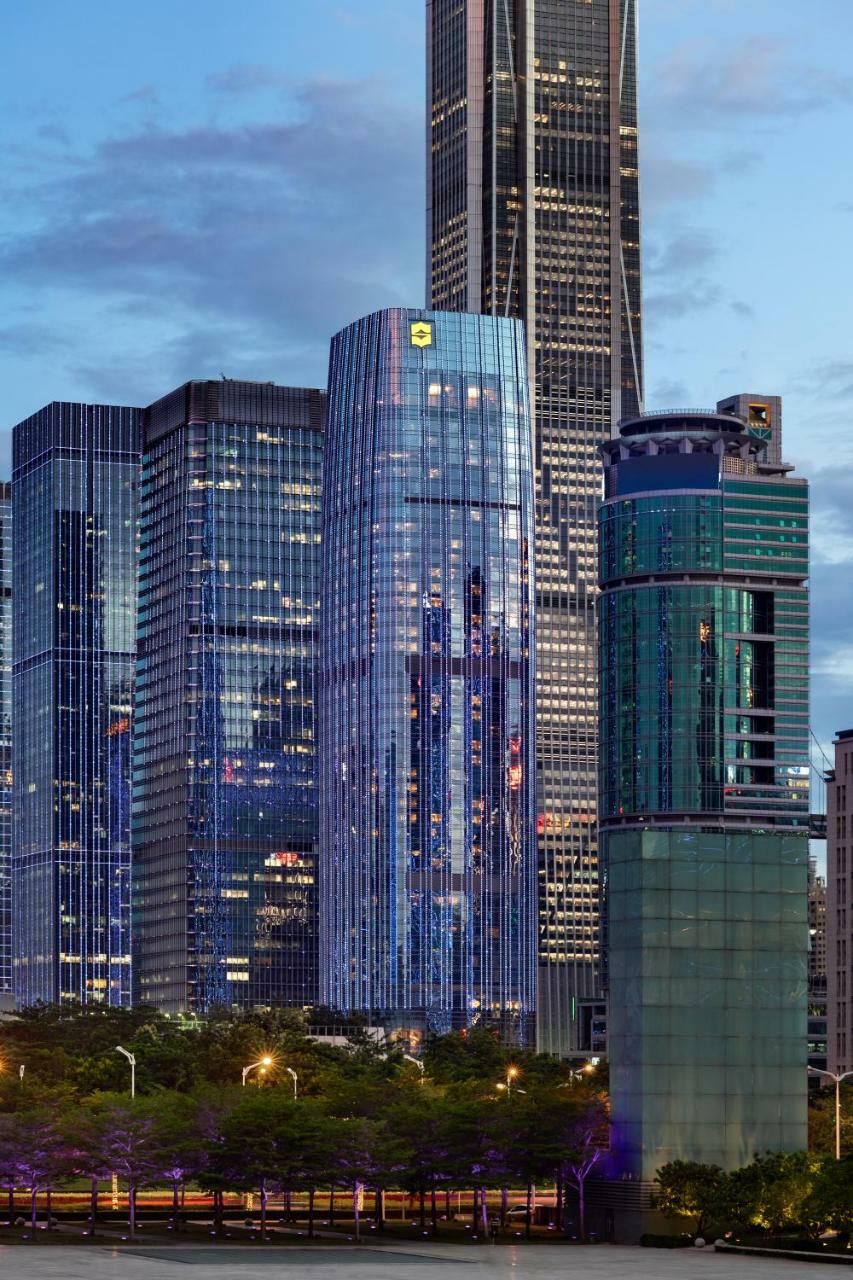Futian Shangri-La, Shenzhen,Near To Shenzhen Convention&Exhibition Centre, Futian Railway Station Екстериор снимка