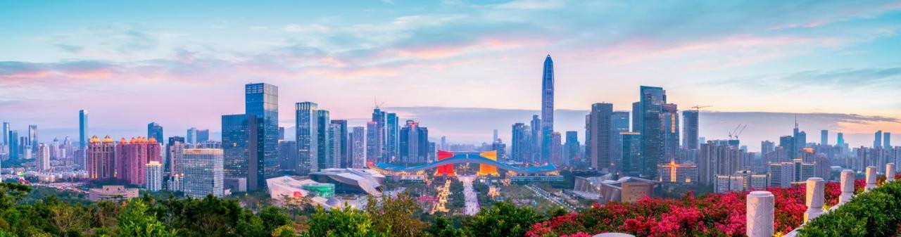 Futian Shangri-La, Shenzhen,Near To Shenzhen Convention&Exhibition Centre, Futian Railway Station Екстериор снимка